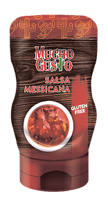 Соус MUSHO GUSTO Мексиканский Salsa messicana (gluten free) /пластик/ 300г*15