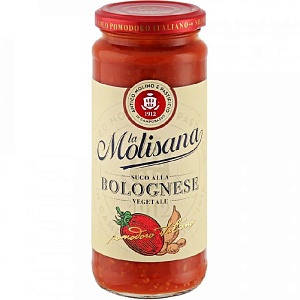 Соус La MOLISANA "Sugo alla bolognese vegetale" томатный с овощами /стекло/ 340г*6