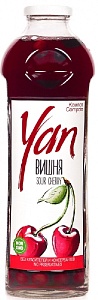 Компот YAN Вишневый /стекло/ 0,93л*6