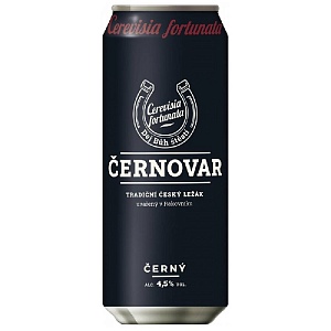 Пиво CERNOVAR CERNE 4,5% темное /жесть/ 0,5л*24