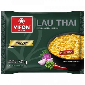 Лапша VIFON LAU THAI Premium быстрого приготовлениия /пакет/ 80г*20