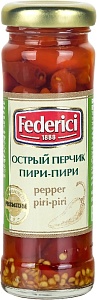 Перчик FEDERICI острый Пири-Пири /стекло/ 100г*12