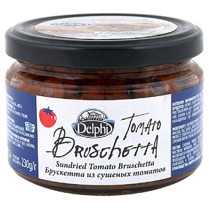 Брускетта DELPHI из сушеных томатов /стекло/ 230г*12