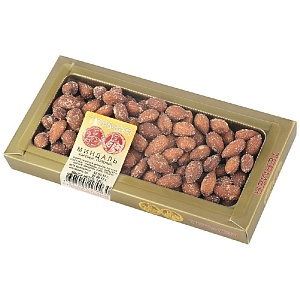 Миндаль TERMER жареный соленый /картон/ 140г*24