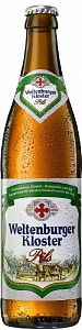 Пиво WELTENBURGER KLOSTER PILS светл.фильтр.пастер.4,9% /стекло/ 0,5л*20