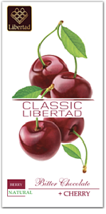 Шоколад CLASSIC LIBERTAD горький шоколад с вишней 80г*10