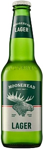 Пиво MOOSEHEAD Lager светлое 5,0% /стекло/ 0,350л*24