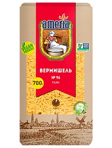 Макаронные изделия AMERIA №096 Вермишель 400г*30