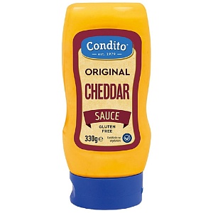 Соус CONDITO CHEDDAR чеддер сырный без глютена /пэт/ 330г*12