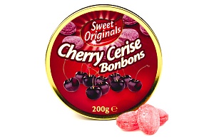 Леденцы SWEET ORIGINALS со вкусом вишни ж/б 200г*10
