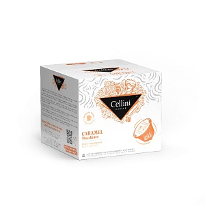 Кофейный напиток CELLINI Caramel Macchiato Dolce Gusto в капсулах (10 шт) /картон/ 130г*3