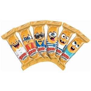 Кекс TODAY Goldies Mood Cake Milk батончик с молочным кремом 40г (шоубокс 40г*24шт) 40г*144