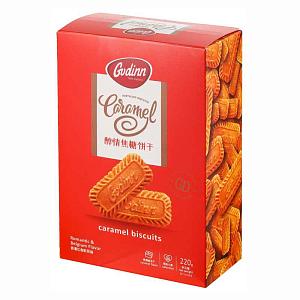 Печенье GODINN Spéculoos Caramel карамельное /картон/ 220г*24