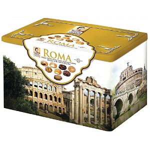 Печенье и пирожные VICENZI BISCOTTI [5568] ROME набор /жесть/ 907г*6