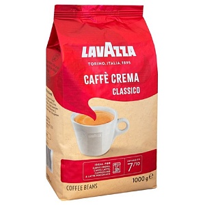 Кофе LAVAZZA CAFFE CREMA CLASSICO зерно /вакуум/ 1кг*6