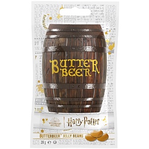 Драже JELLY BELLY HARRY POTTER Butterbeer жевательное со вкусом сливочного пива /пакет/ 28г*24