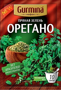 Орегано GURMINA зелень 10г*20