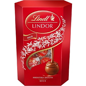 Конфеты LINDT LINDOR Молочный Cornet Milk /картон/ 200г*8