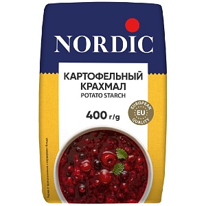 Крахмал NORDIC POTATO STARCH Картофельный 400г*6