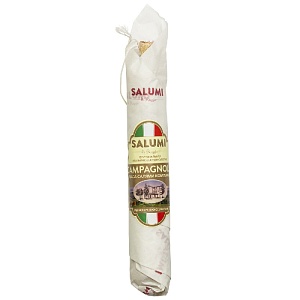 Колбаса SALUMI di Reggio сыровяленая полусухая "Салями Кампаньоло" 200г*10