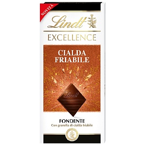 Шоколад LINDT EXCELLENCE c хрустящими вафельными хлопьями 100г*20