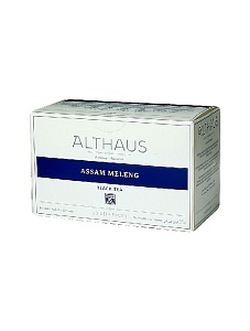 Чай ALTHAUS Assam Malty Ассам Меленг (1,75гр*20) - пак.на чашку /картон/ 35гр*12