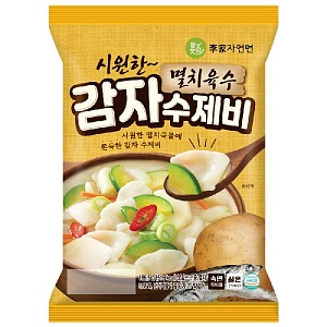 Суп JAYEONMYEN Суджеби (корейский суп с картофельными клецками) со вкусом анчоусов 179,5г*22