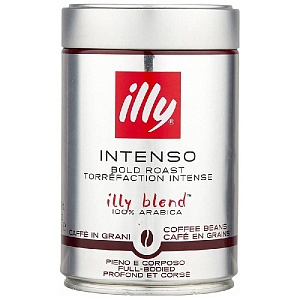 Кофе ILLY (7385) INTENSO зерновой /жесть/ 250г*12