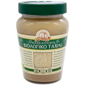 Паста MACEDONIAN ORGANIC Кунжутная тахини Македонская /стекло/ 300г*15