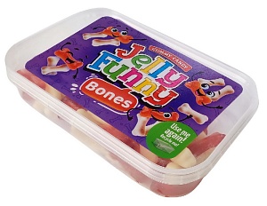 Мармелад JELLY FUNNY Bones Кости (45шт) 200г*12