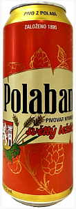 Пиво POLABAN Svetly Lezak 5,0% /жесть/ 0,5*12