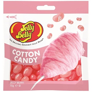 Драже JELLY BELLY COTTON CANDY жевательное сахарная вата /пакет/ 70г*12