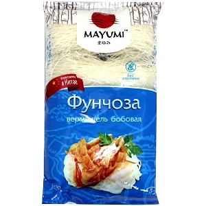 Вермишель MAYUMI бобовая Фунчоза 200г*30