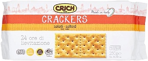 Крекер CRICH 931 Salted Crackers соленый 250г*12