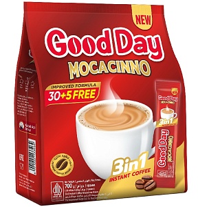 Кофе GOOD DAY MOCACINNO 3в1 Мокачино (пакет 20гр*35шт) 20г*420