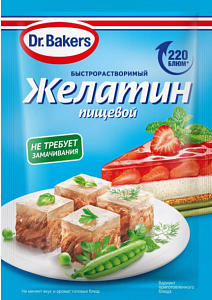 Желатин Dr.BAKERS пищевой 10г*80