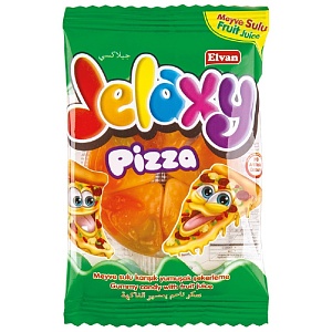 Мармелад JELAXY Pizza Пицца (шоубокс 20г*24шт) 20г*144