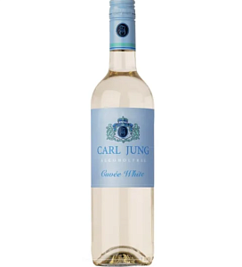 Вино CARL JUNG CUVEE WHITE белое полусухое безалкогольное /стекло/ 0,75л*6