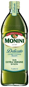 Масло MONINI оливковое Delicato E.V. /стекло/ 1л*6