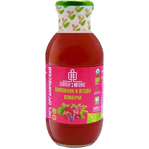 Комбуча GEORGIA'S NATURAL ORGANIC из шиповника и ягод /стекло/ 300мл*20
