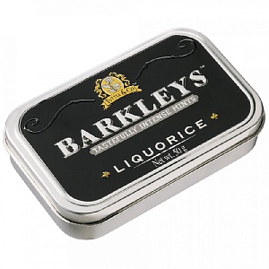 Леденцы BARKLEYS "Лакрица" /жесть/ 50г*6