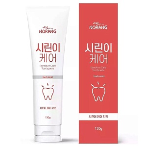 NORANG Sensitive Care Toothpaste/ NORANG Зубная паста для чувствительных зубов 130г