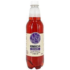 Напиток KOMBUCHA "ROMANTIC" с лавандой и шелковицей /пэт/ 0,555л*12