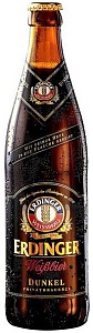 Пиво ERDINGER Dunkel 5.3% темное нефильтр. пшеничное /стекло/ 0,5л*12