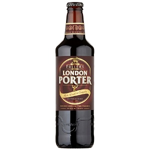 Пиво FULLER'S LONDON PORTER 5,4% темное фильтрованное пастеризованное /стекло/ 0,5л*12