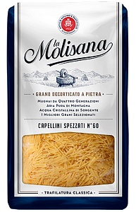 Макаронные изделия La MOLISANA 58A (60) CAPELLINO SPEZZATO Вермишель 500г*24