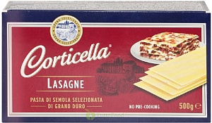 Макаронные изделия CORTICELLA  Lasagne/ Лазания листы 500г*12