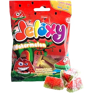 Мармелад JELAXY Watermelon Арбуз (80г*12 шоубокс) 80г*72