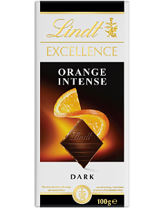 Шоколад LINDT EXCELLENCE Темный с Апельсином Orange 100г*20