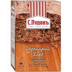 Смесь хлебная С.Пудовъ "Дарницкий хлеб" карт/кор 500г*10